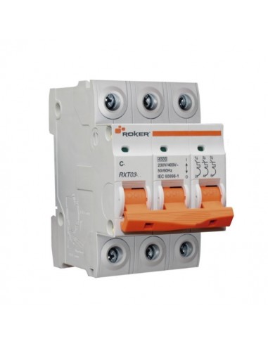 Roker Rxt0320 Termomagnetica Din 3 X...